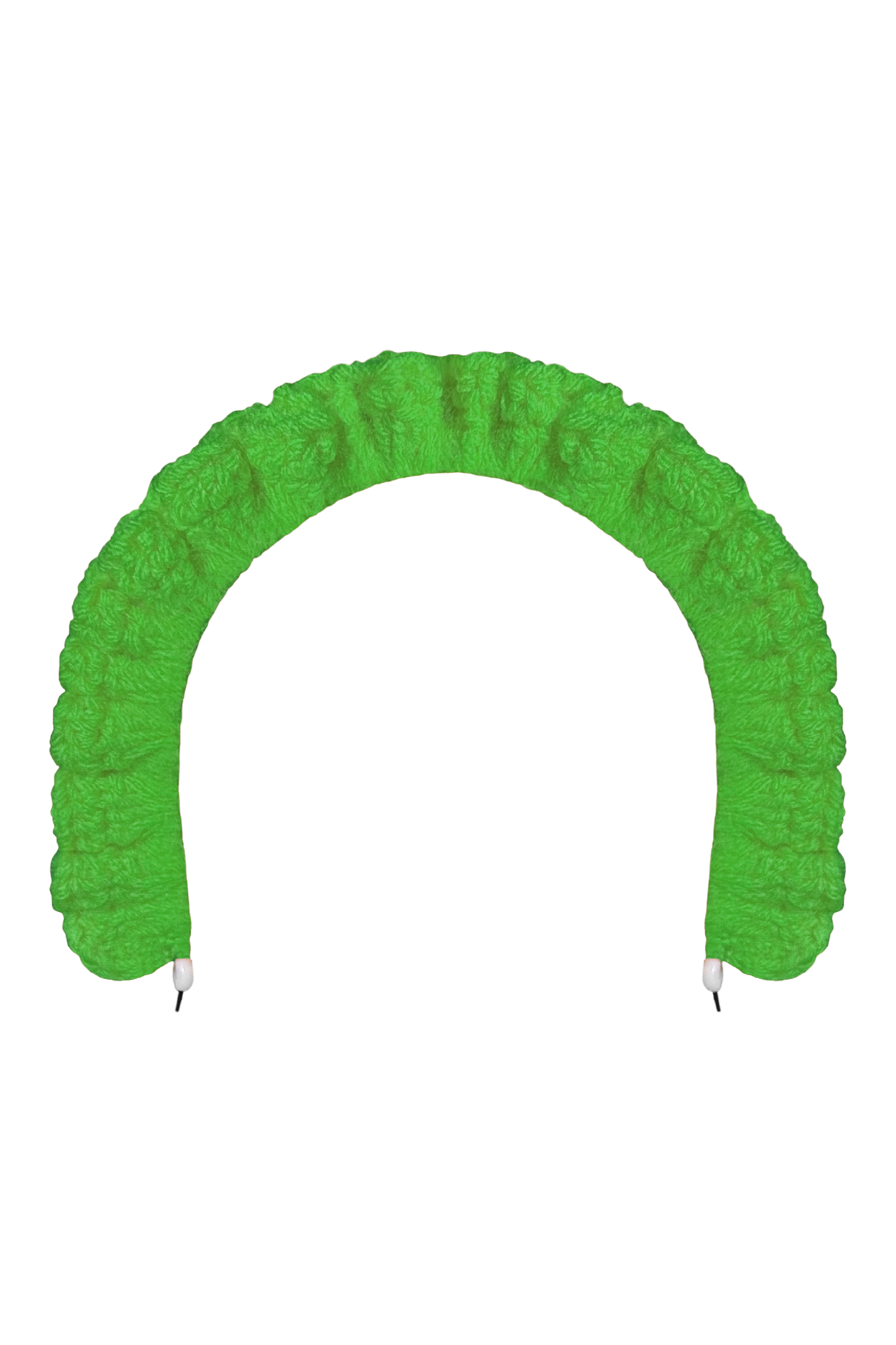 TANIJAY CROCHET headband Full Ruffle Headband – Spring Green