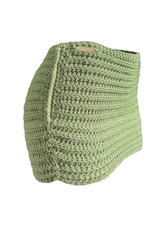 TANIJAY CROCHET SKIRT Gaia Crochet Mini Skirt