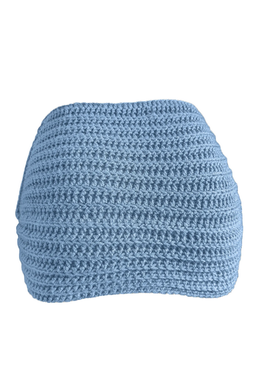 TANIJAY CROCHET SKIRT Gaia Crochet Mini Skirt