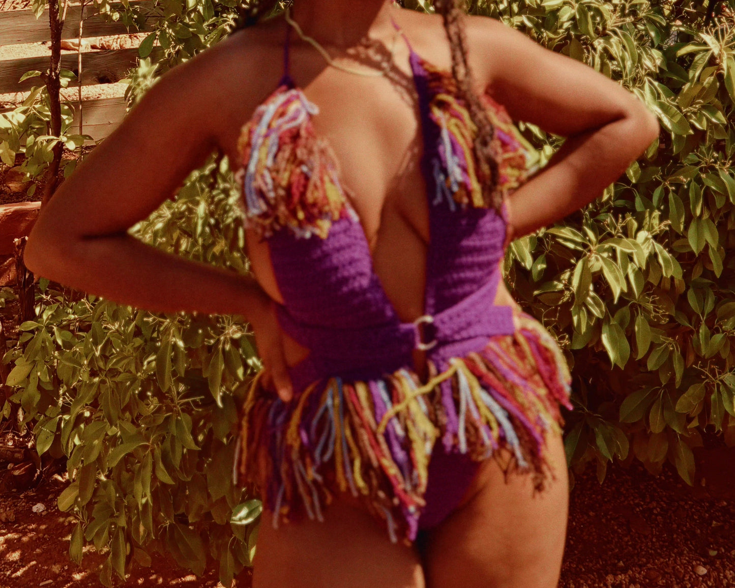 TANIJAY CROCHET ONE PIECE Halo Crochet Monokini: Juxt Edition