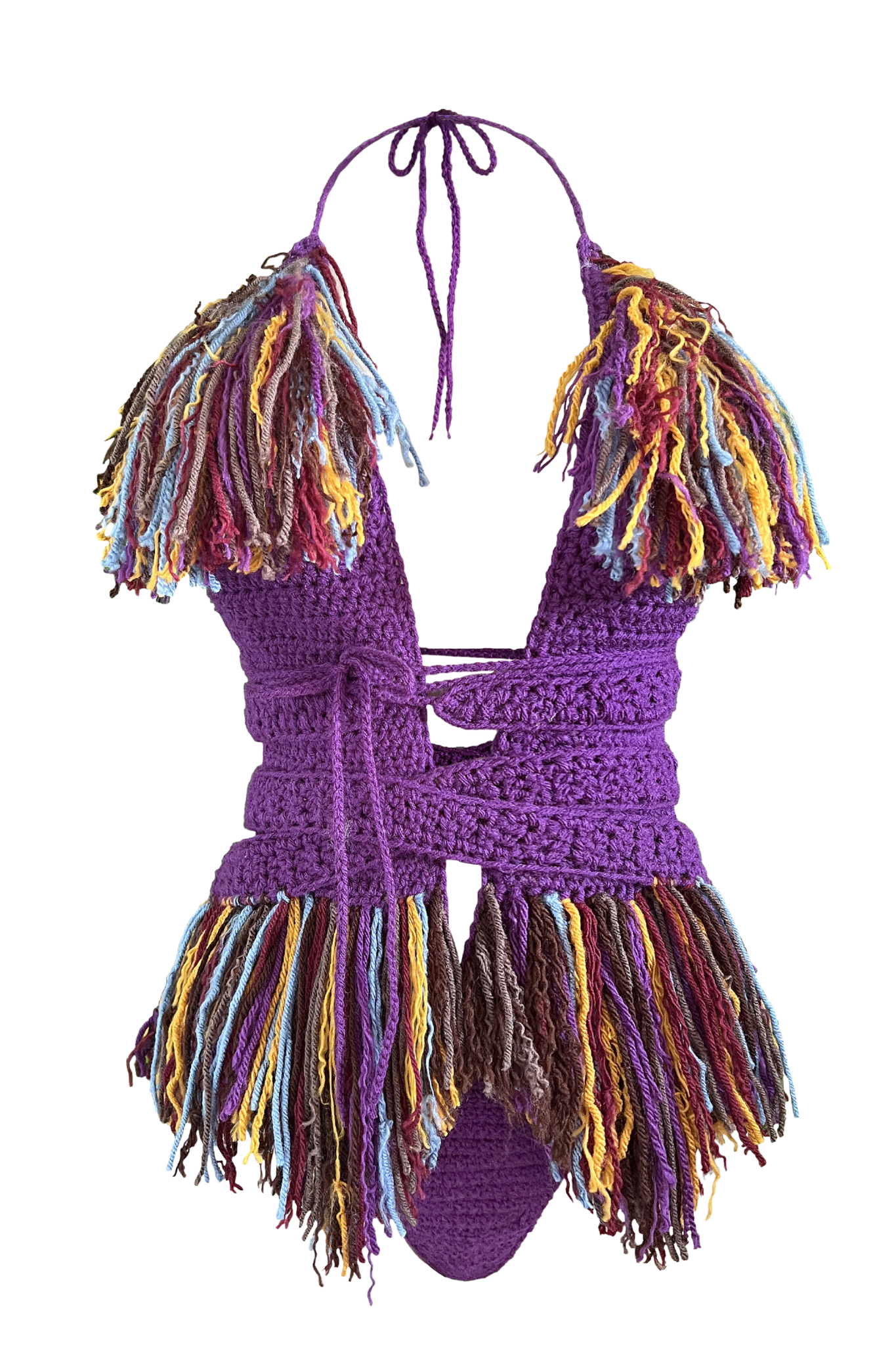 TANIJAY CROCHET ONE PIECE XS Halo Crochet Monokini: Juxt Edition