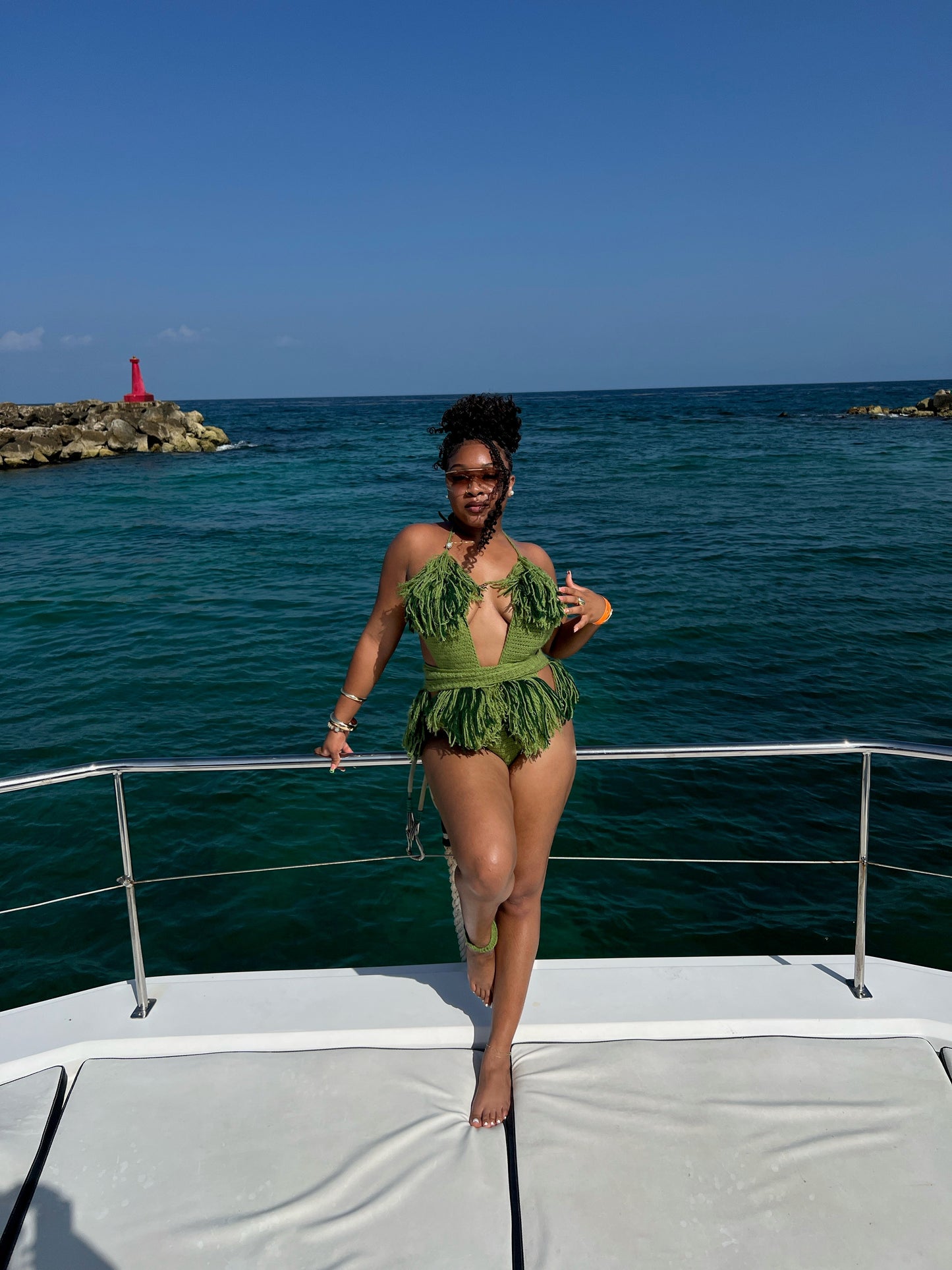 TANIJAY CROCHET ONE PIECE Hebe Crochet One Piece: Diya Remix