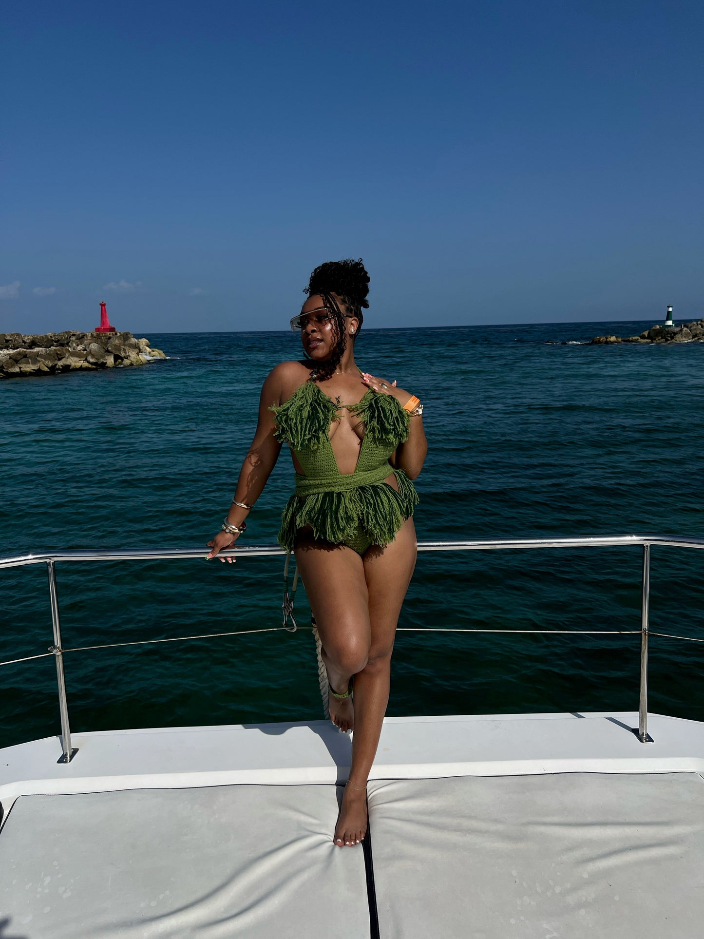 TANIJAY CROCHET ONE PIECE Hebe Crochet One Piece: Diya Remix