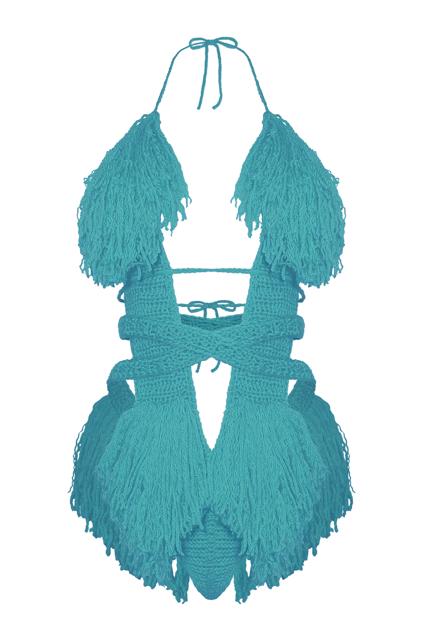 TANIJAY CROCHET ONE PIECE Hebe Crochet One Piece - Large
