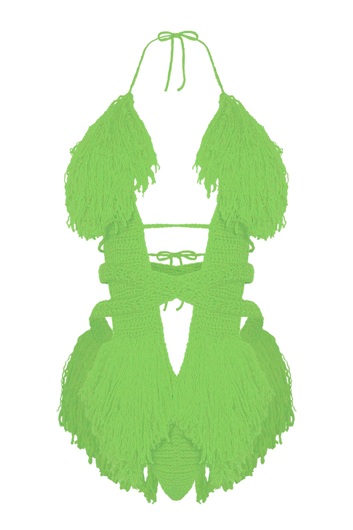 TANIJAY CROCHET ONE PIECE Hebe Crochet One Piece - Small