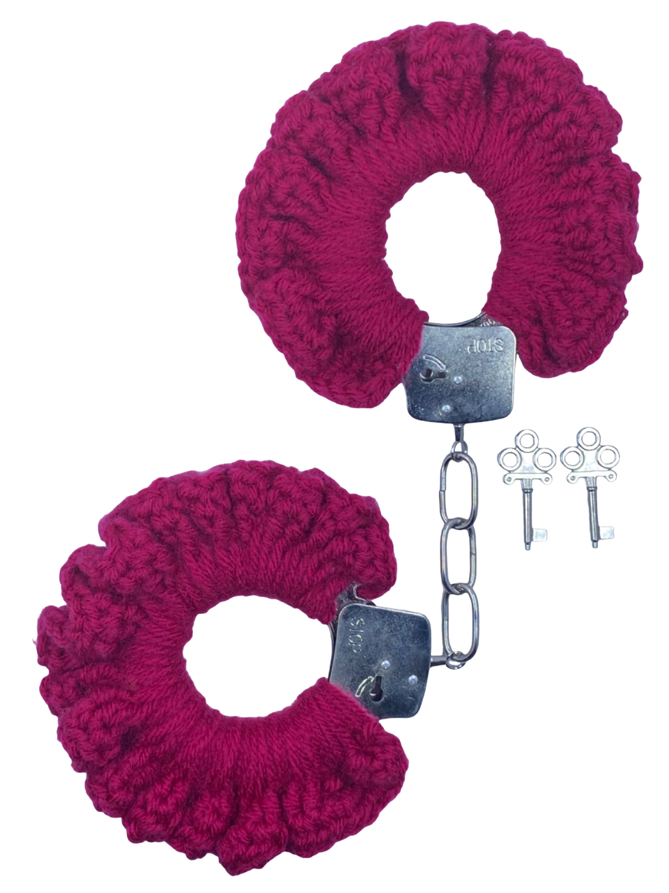 TANIJAY CROCHET Handcuffs ONE SIZE Plain Crochet Handcuffs