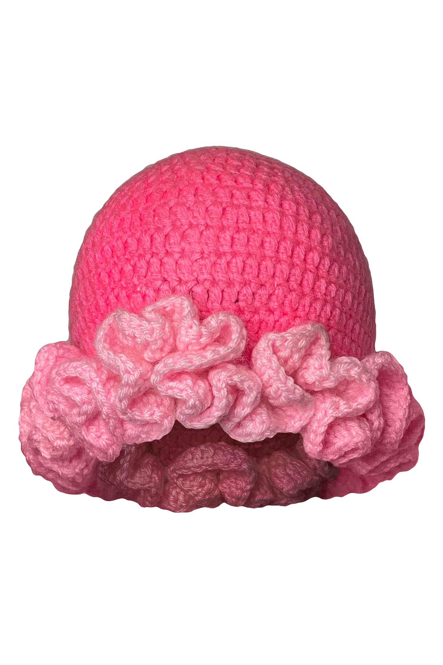 TANIJAY CROCHET Winter Hat Ptah Crochet Ruffle Beanie