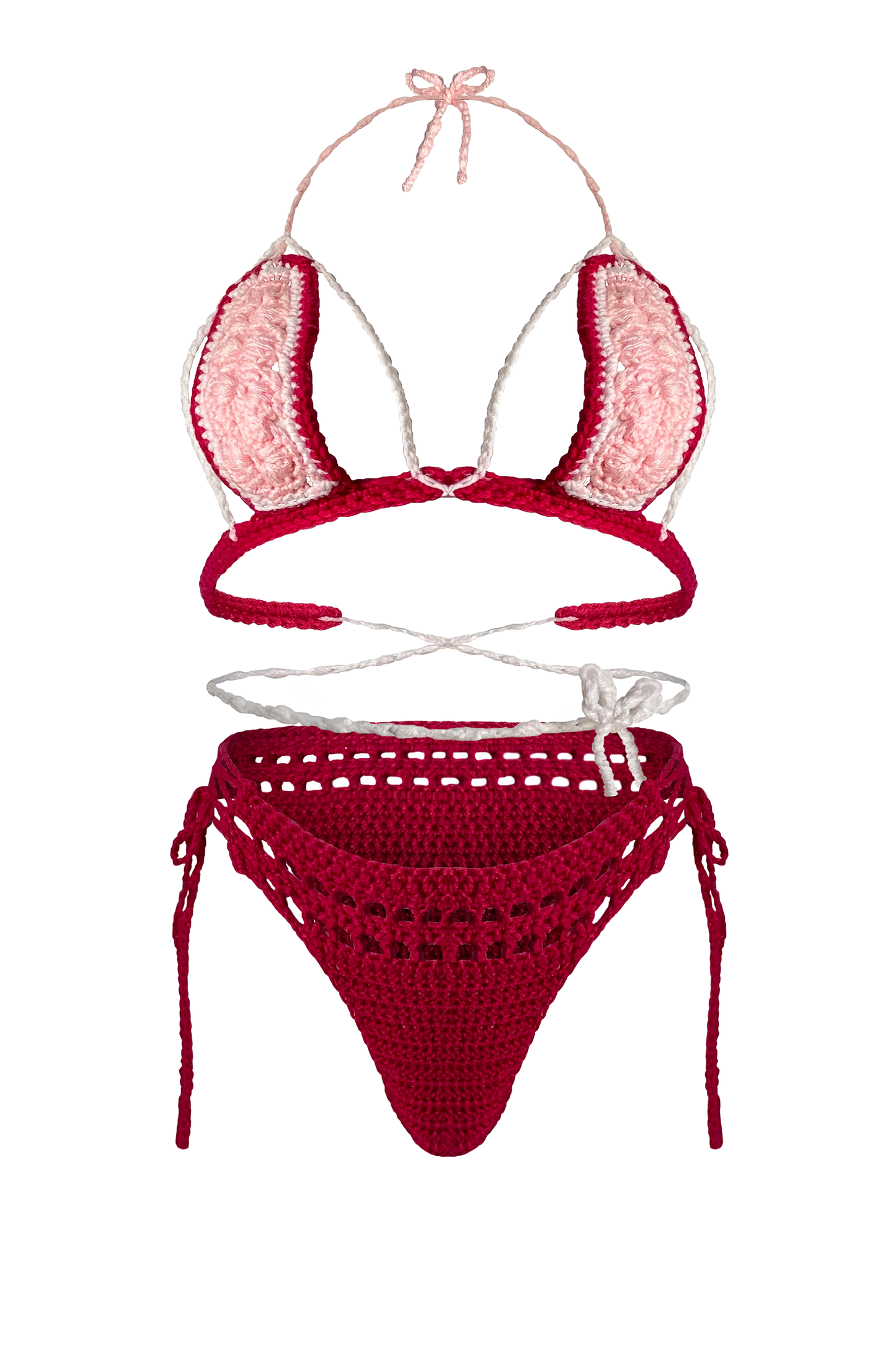 TANIJAY CROCHET BIKINI SET Selene Crochet Bikini Set