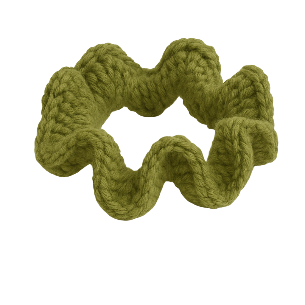 TANIJAY CROCHET bracelet Tea Leaf Selene Crochet Ruffle Bracelet