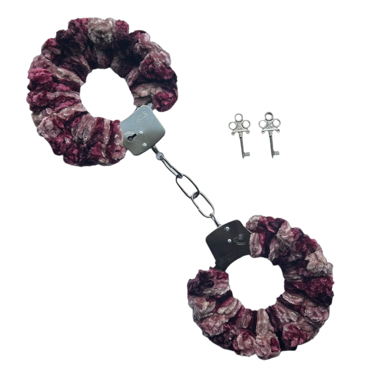 TANIJAY CROCHET handcuff Soft Velvet Crochet Cuffs