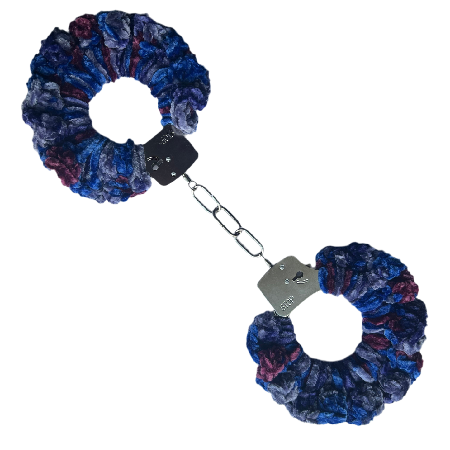 TANIJAY CROCHET handcuff Soft Velvet Crochet Handcuffs
