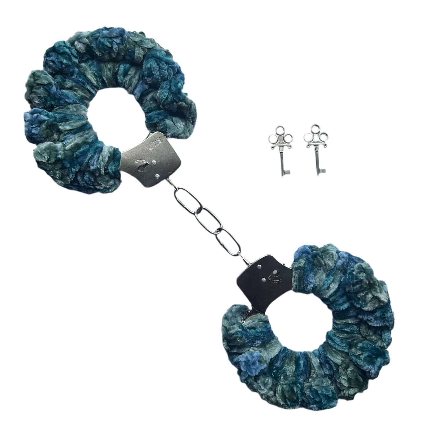 TANIJAY CROCHET handcuff Soft Velvet Crochet Handcuffs