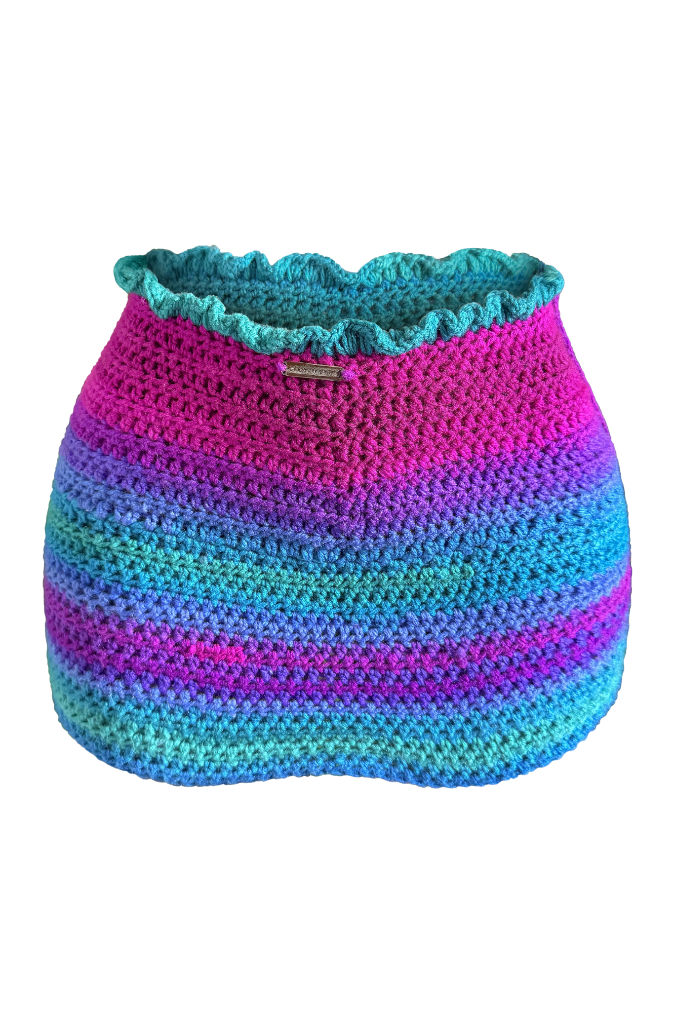 TANIJAY CROCHET SKIRT Spirit Crochet Mini Skirt
