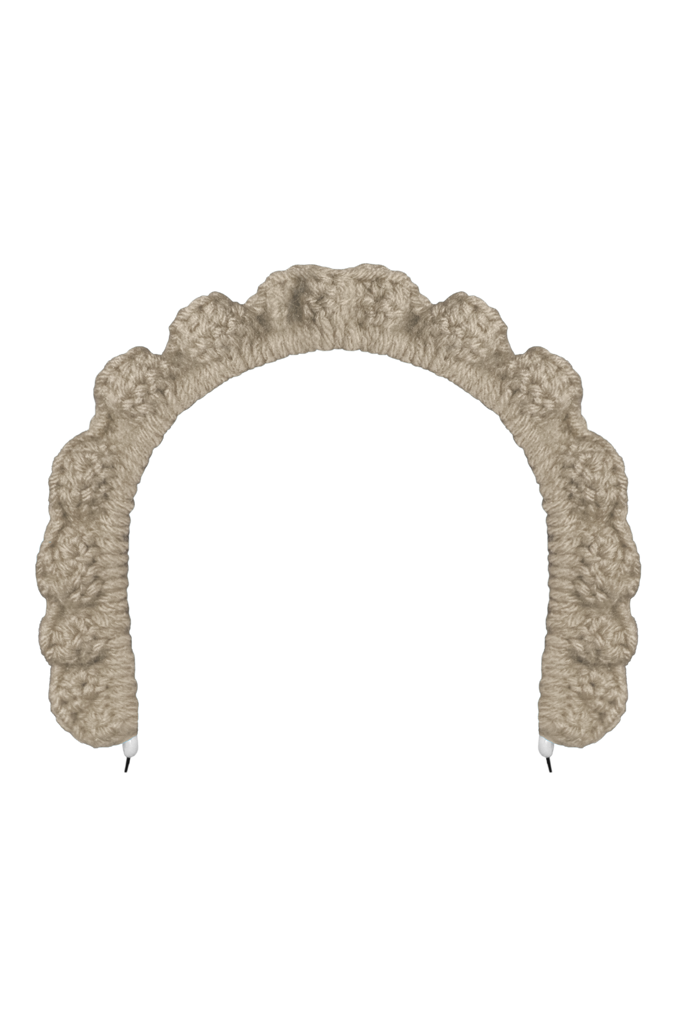 TANIJAY CROCHET headband Wavy Ruffle Headband – Buff