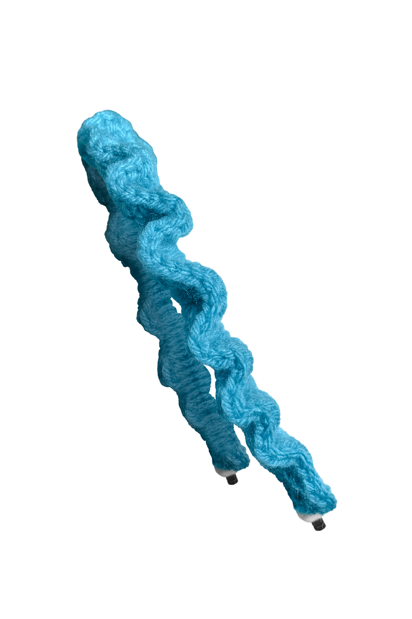 TANIJAY CROCHET headband Wavy Ruffle Headband – Turqua