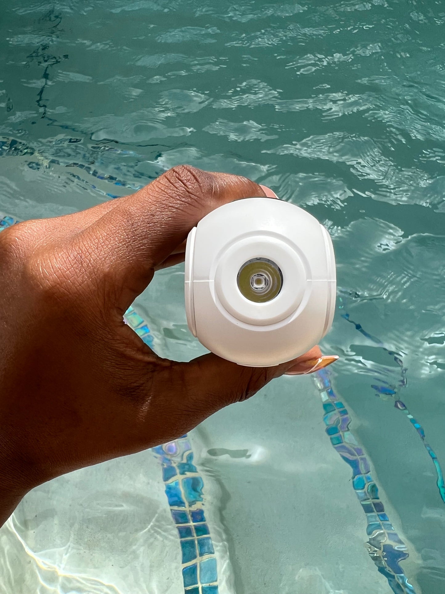 TANIJAY CROCHET White Digital 3-in-1 Portable Fan