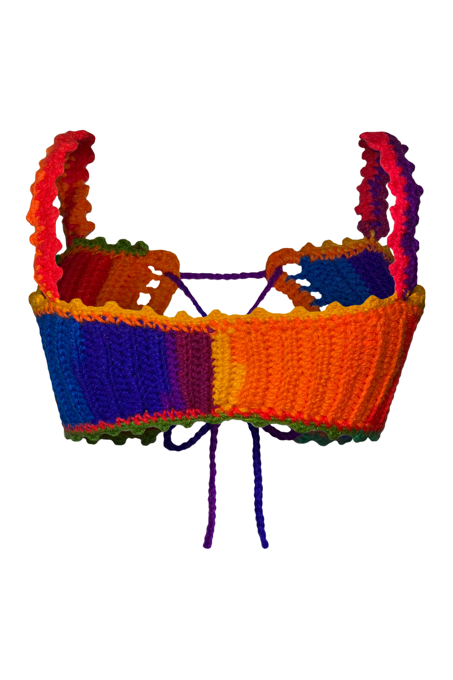 TANIJAY CROCHET TOP Astraea Crochet Crop Top