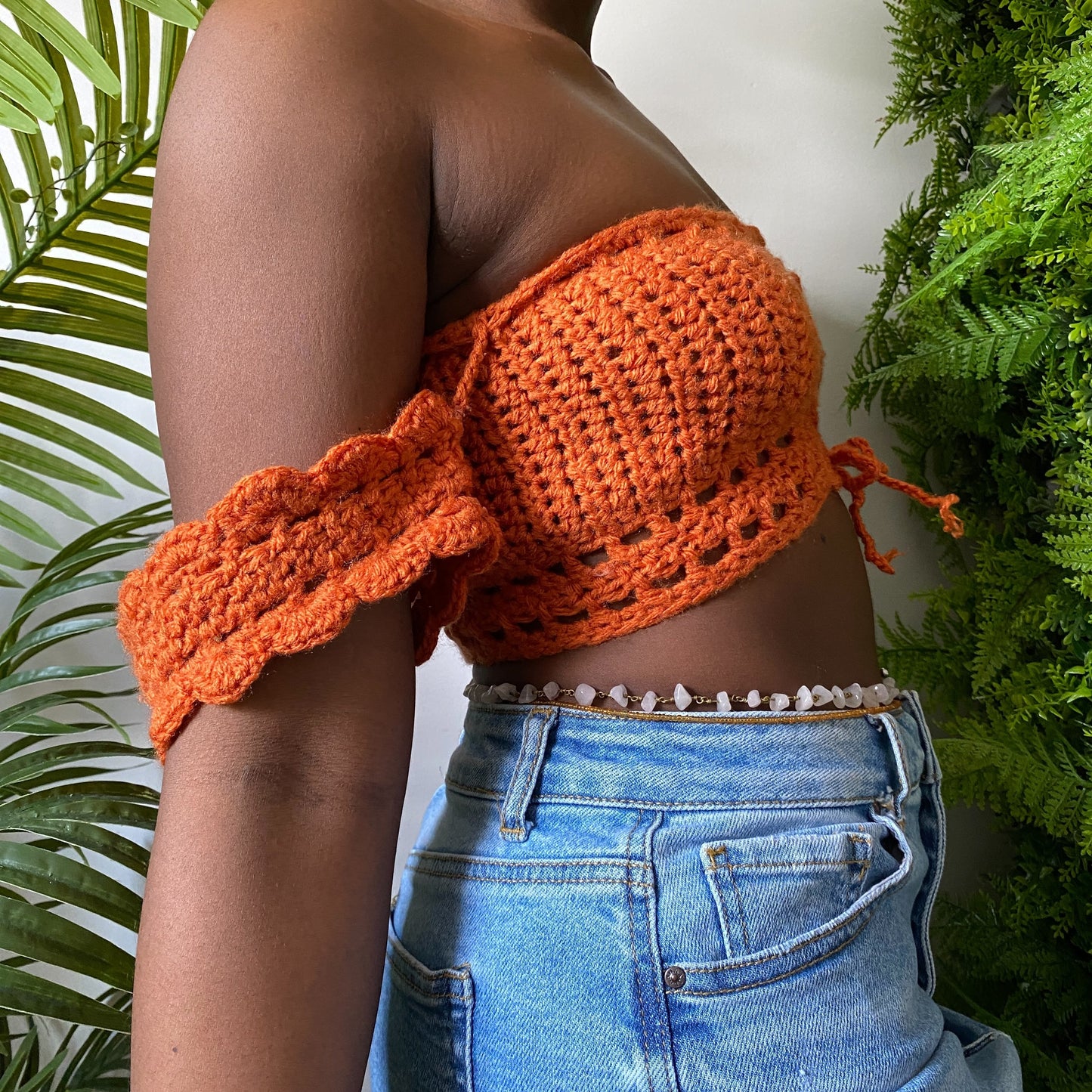 TANIJAY CROCHET Calypso Crochet Crop Top