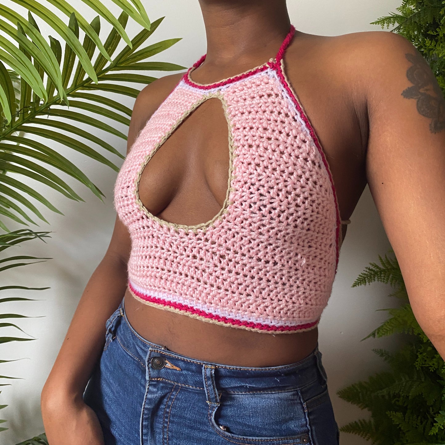 TANIJAY CROCHET Faith Crochet Top