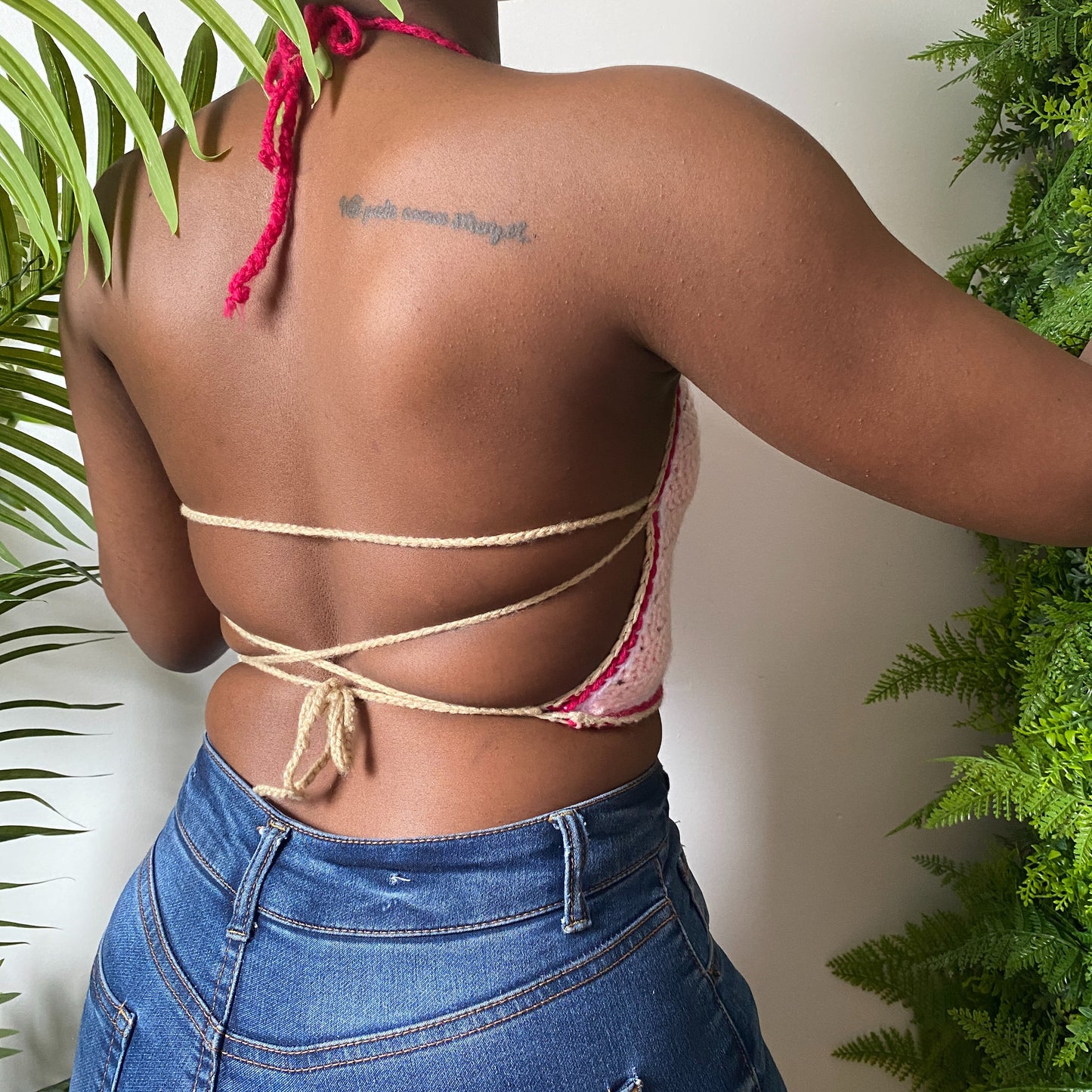 TANIJAY CROCHET Faith Crochet Top