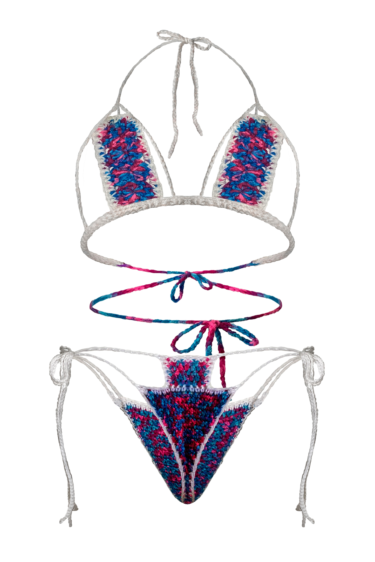 TANIJAY CROCHET BIKINI SET Persephone Crochet Bikini Set