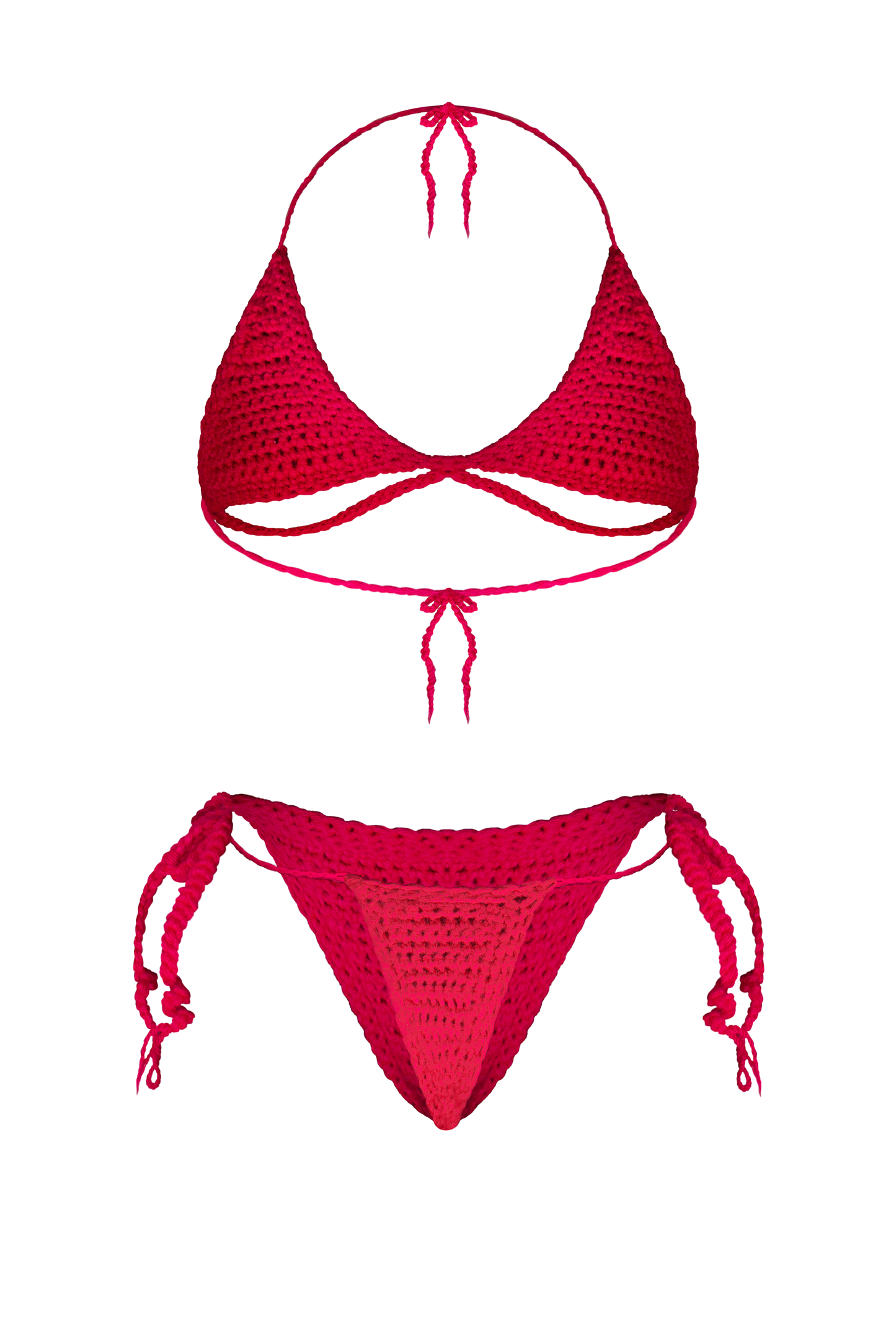 TANIJAY CROCHET BIKINI SET Themis Crochet Bikini Set
