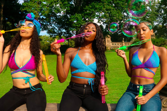 Bubble Theory: The Aphaea Polo Stripe Shoot