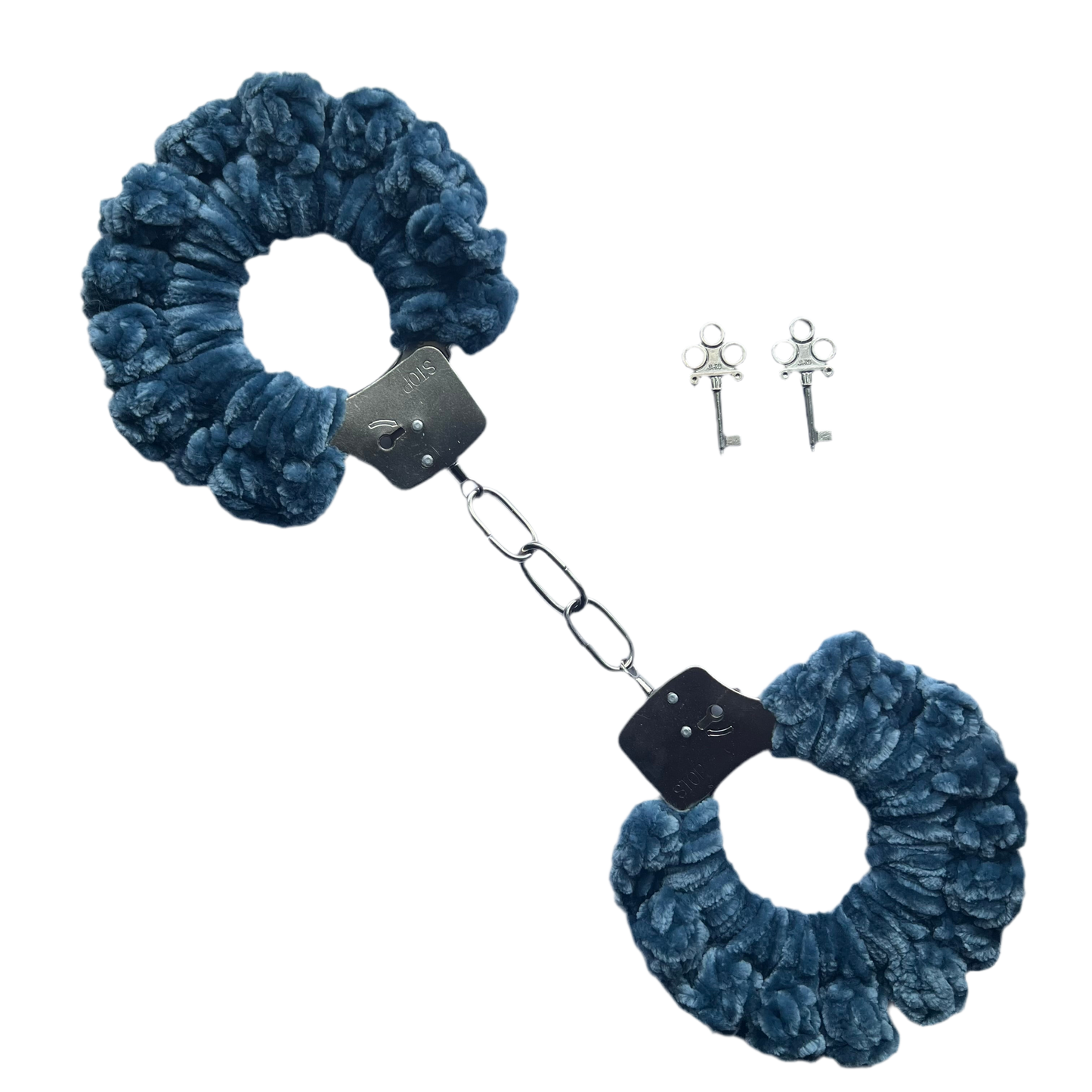 Soft Velvet Crochet Handcuffs