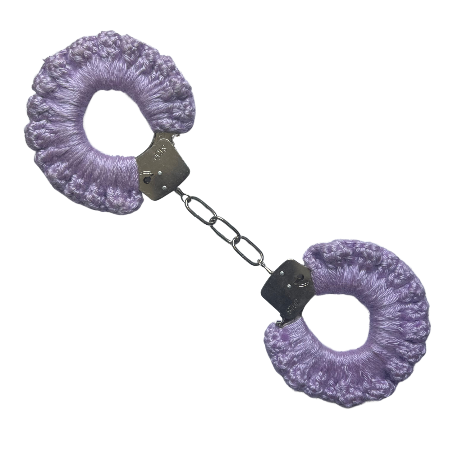 Silky Crochet Handcuffs