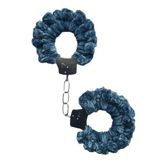 Soft Velvet Crochet Handcuffs