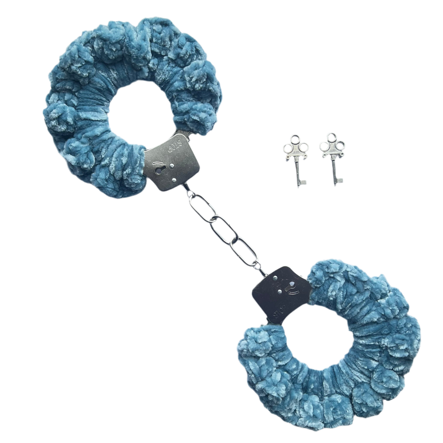 Soft Velvet Crochet Handcuffs