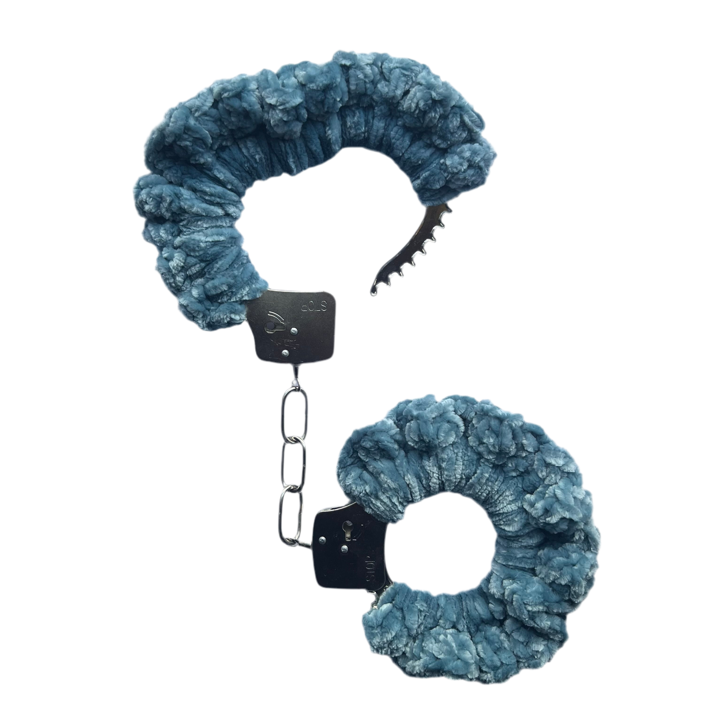 Soft Velvet Crochet Handcuffs