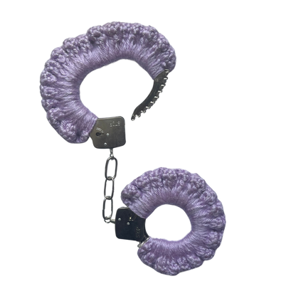 Silky Crochet Handcuffs