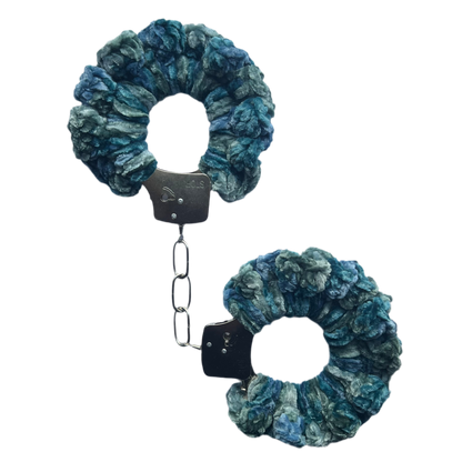 Soft Velvet Crochet Handcuffs