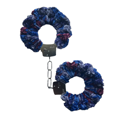 Soft Velvet Crochet Handcuffs