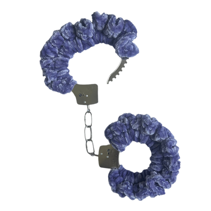 Soft Velvet Crochet Handcuffs