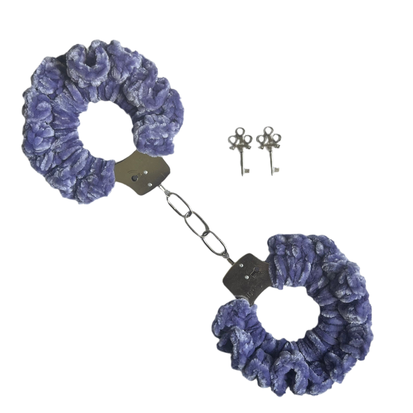 Soft Velvet Crochet Handcuffs