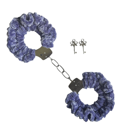 Soft Velvet Crochet Handcuffs