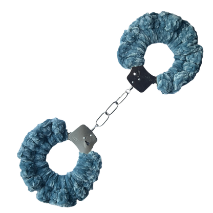 Soft Velvet Crochet Handcuffs