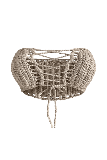 TANIJAY CROCHET Demeter Crochet Tube Top