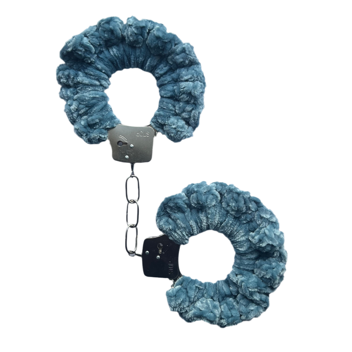 Soft Velvet Crochet Handcuffs