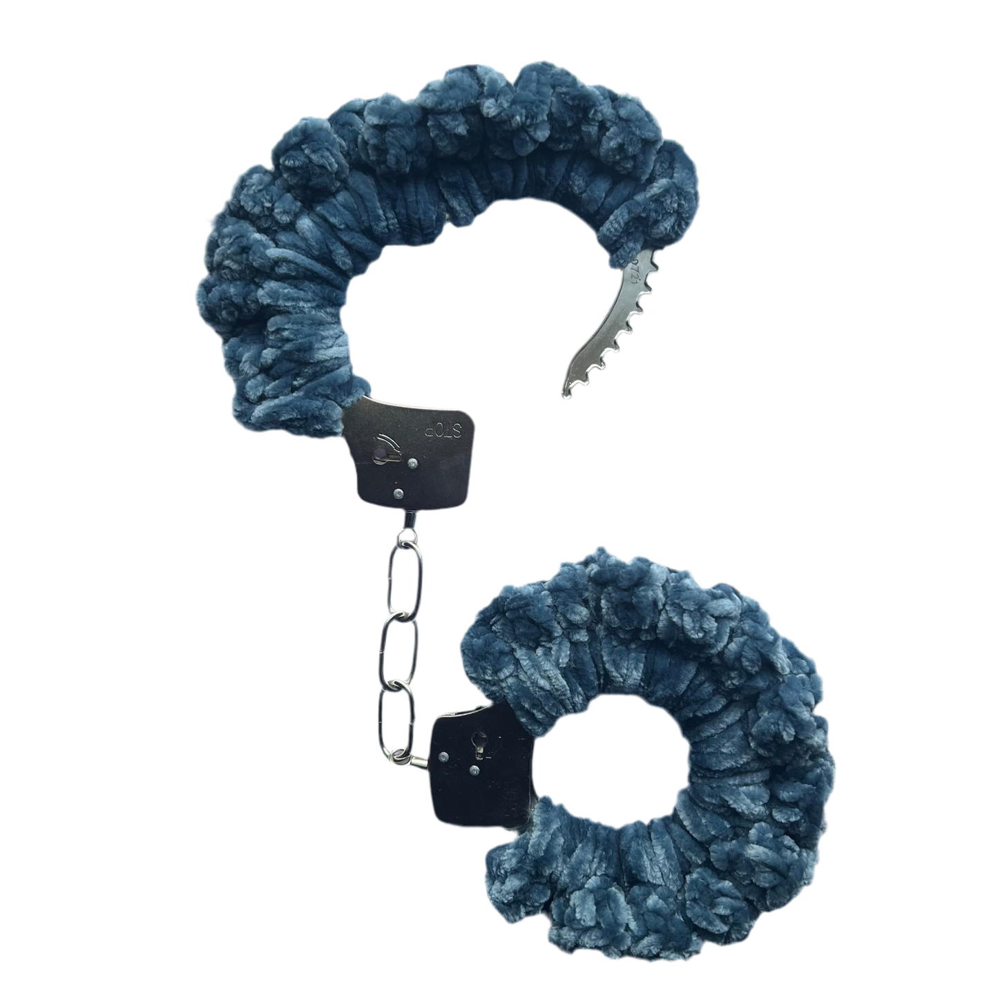 Soft Velvet Crochet Handcuffs