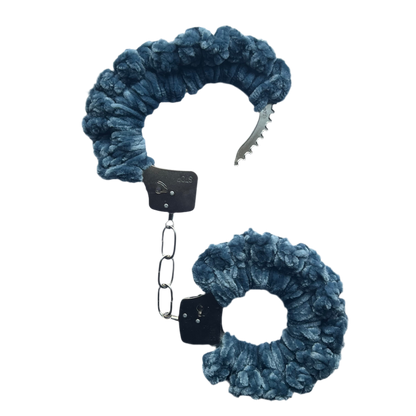 Soft Velvet Crochet Handcuffs