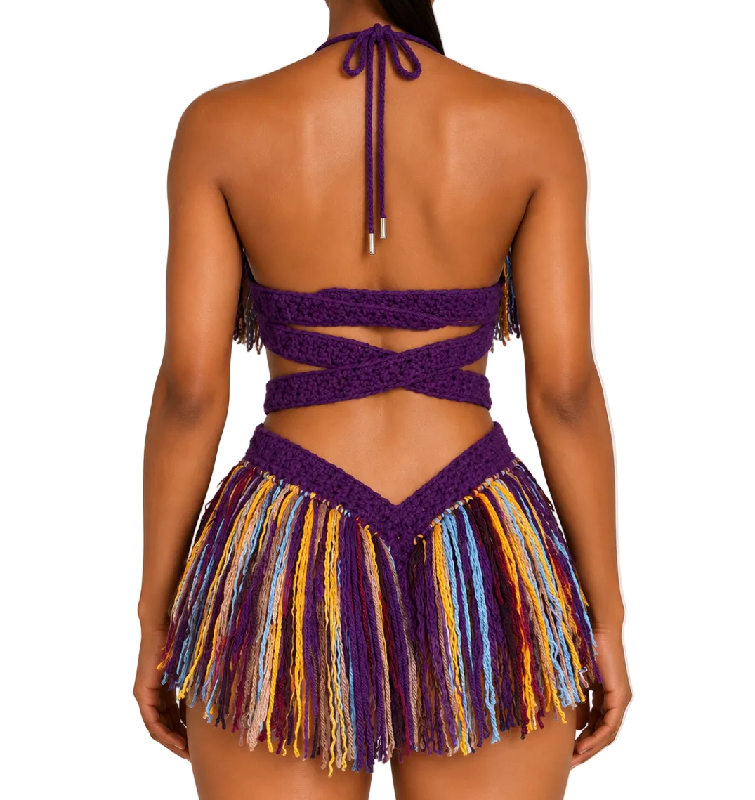Hebe Crochet One Piece Juxt Edition Medium – Ready to Ship (48 Hours)