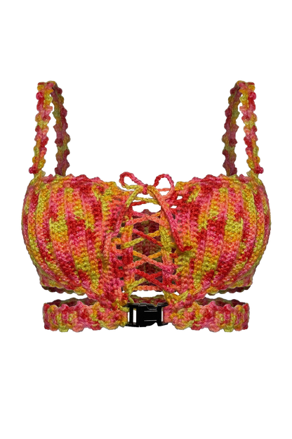 TANIJAY CROCHET TOP Astraea Crochet Crop Top