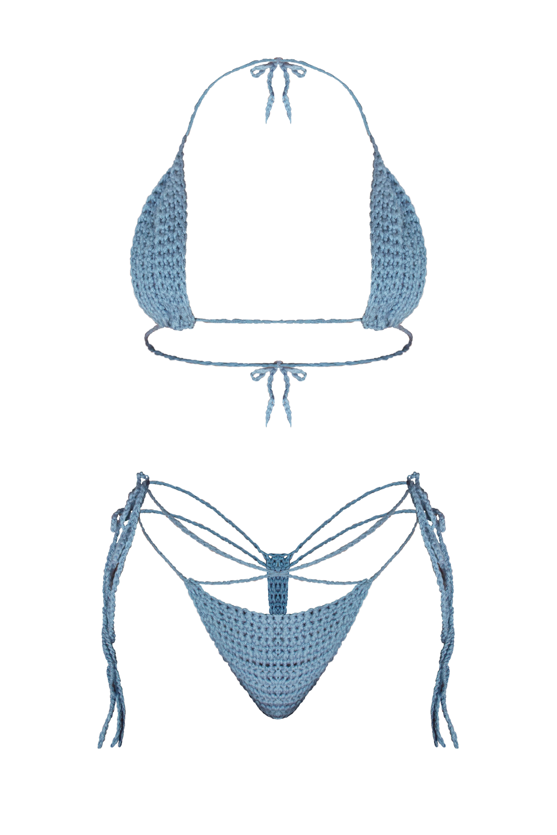 TANIJAY CROCHET BIKINI SET Aurora Crochet Bikini Set