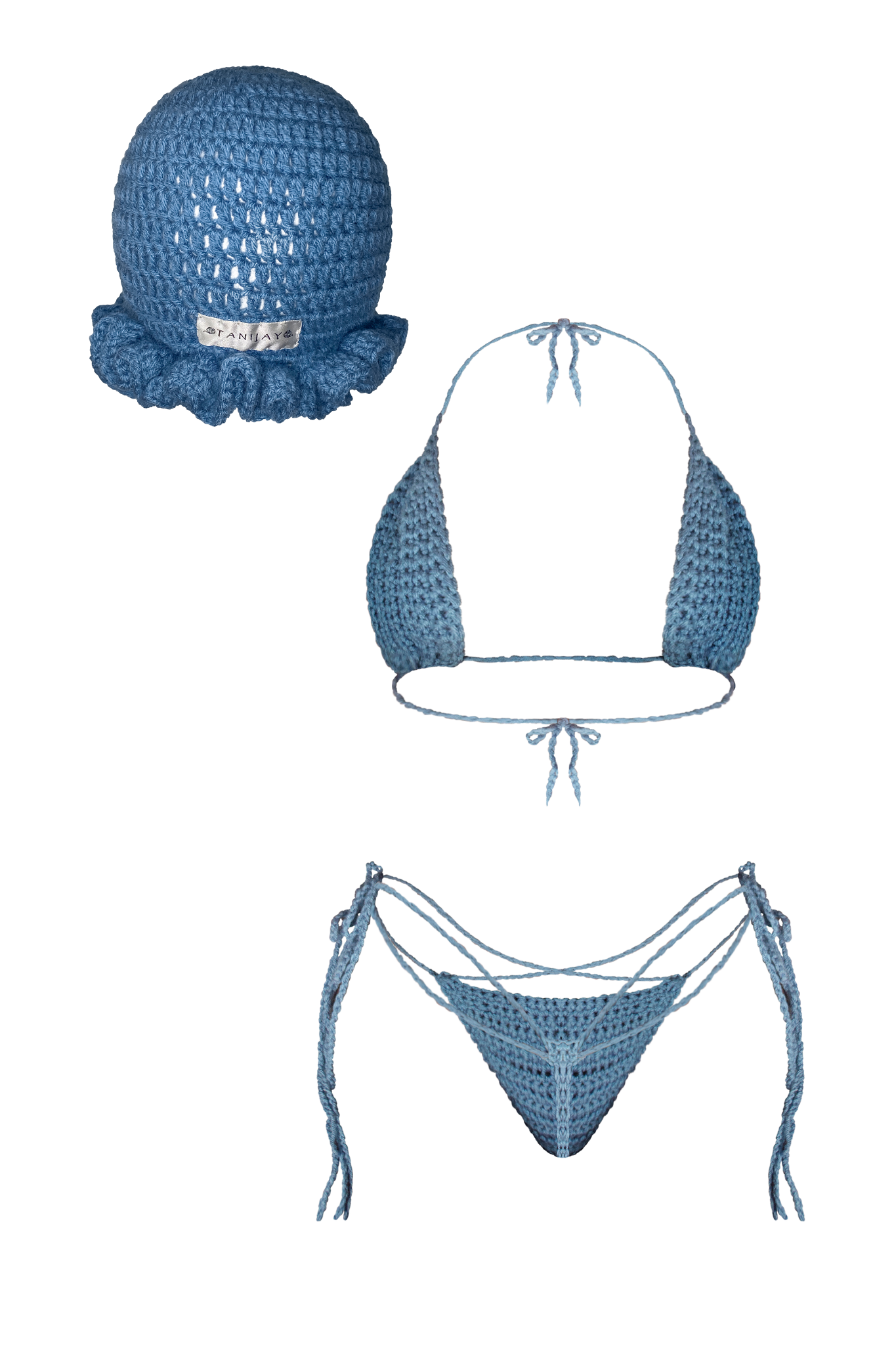 TANIJAY CROCHET SWIMSET AURORA SET