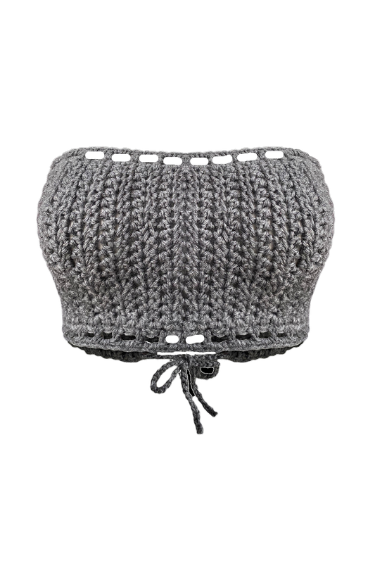 TANIJAY CROCHET TOP Demeter Crochet Tube Top