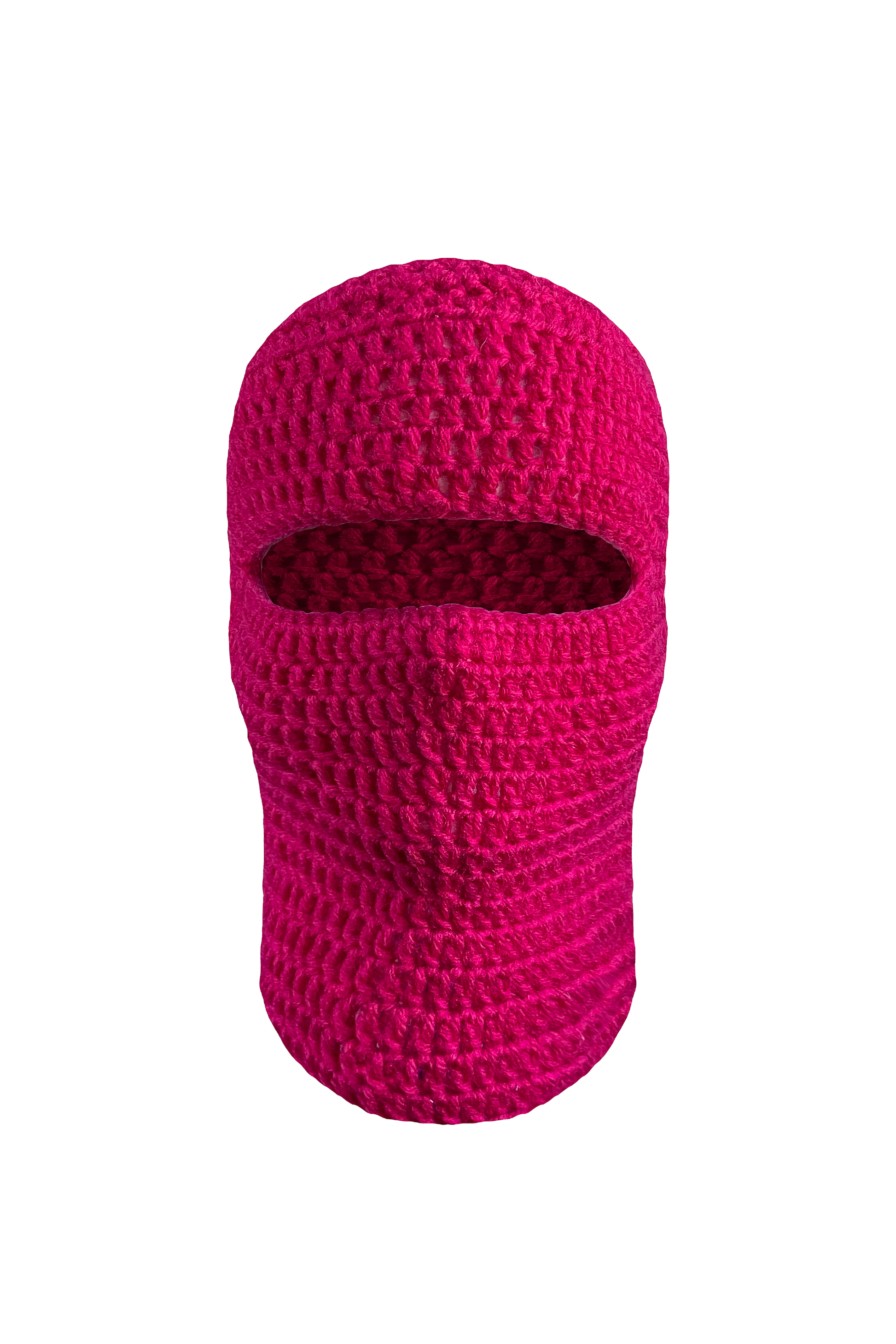 hot pink ski mask
