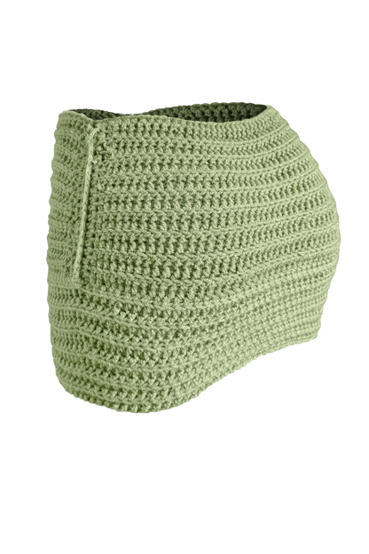 TANIJAY CROCHET SKIRT Gaia Crochet Mini Skirt
